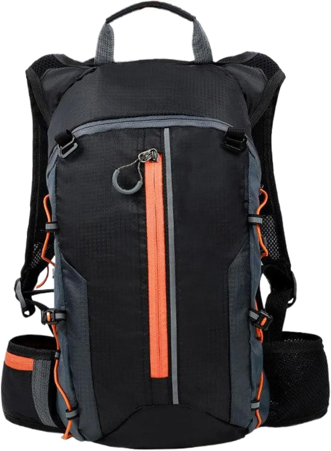 Bike Backpack 10L Waterproof Hiking Backpack Portable Camping with Reflective Strip & Pockets Lightweight Outdoor Water for Running Cycling Hiking Camping Water