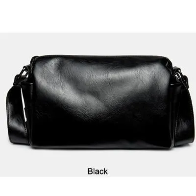 Black Crossbody Leather Bag