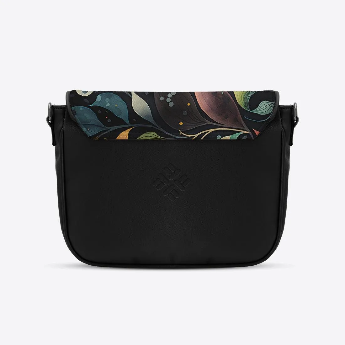Black Messenger Crossbody Mussels
