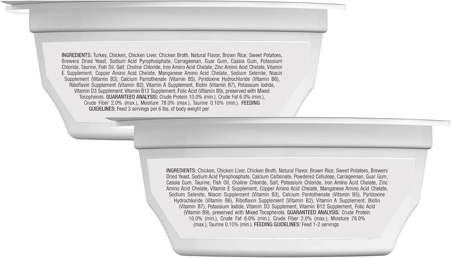 Blue Buffalo Tastefuls Spoonless Singles Variety Pack, Wet Cat Food Paté, 2.6-oz. Twin-Pack Trays, Chicken & Turkey Entreé (12 Count)