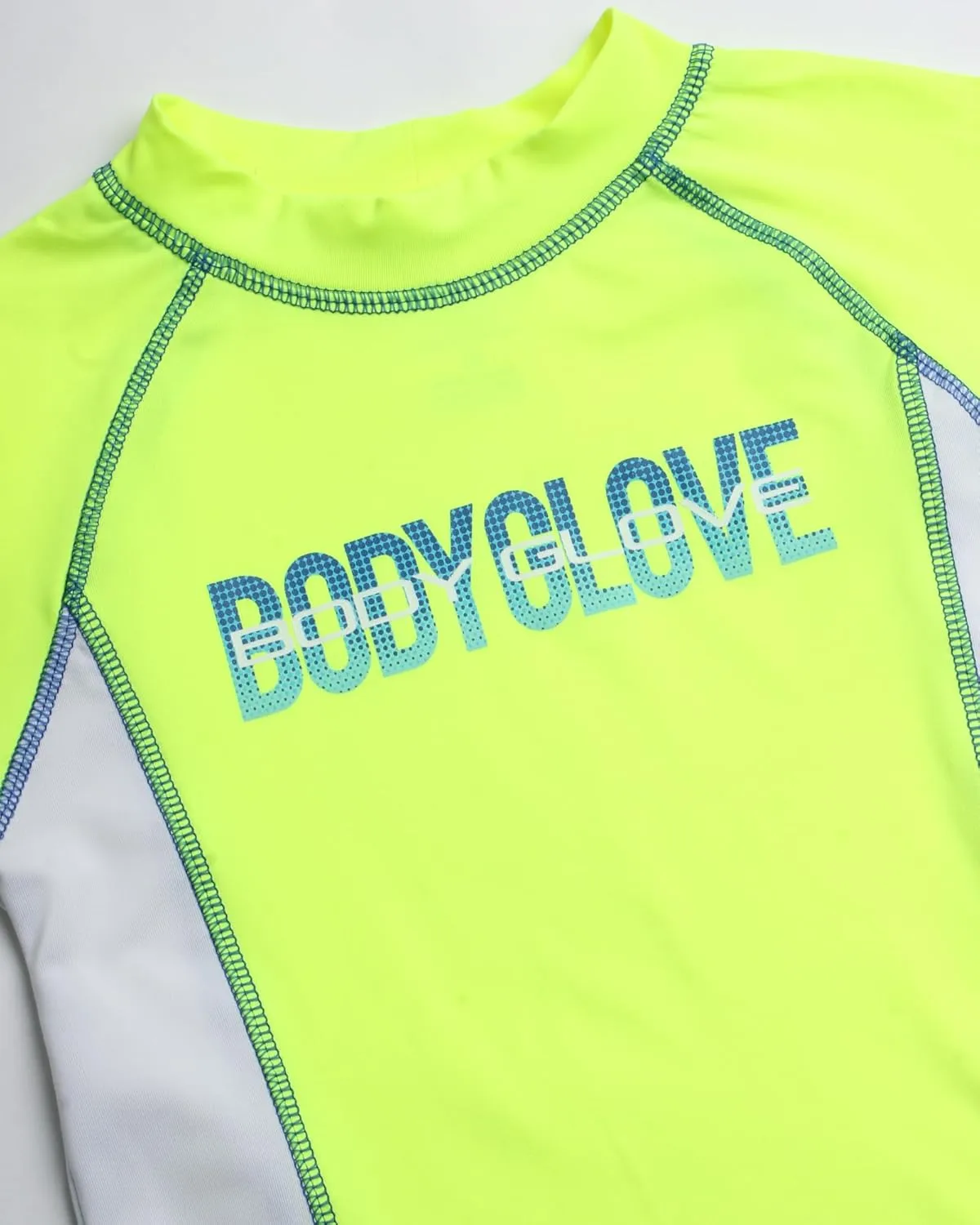 Body Glove Boys Swim Set - 2 Piece Boys Swim Trunks with Rash Guard UV Protection Swimsuit Kids Bathing Suits (Sizes 4-12)