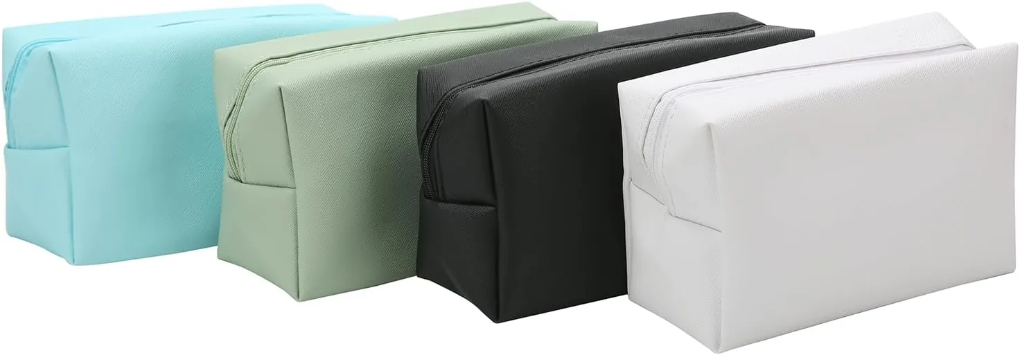 Bridesmaid Proposal Gifts Letter Cosmetic makeup bag bulk for Wedding Party Favors Bachelorette party decorations Toiletry Organizer Bag Makeup Case Gift (8, Sage Green)
