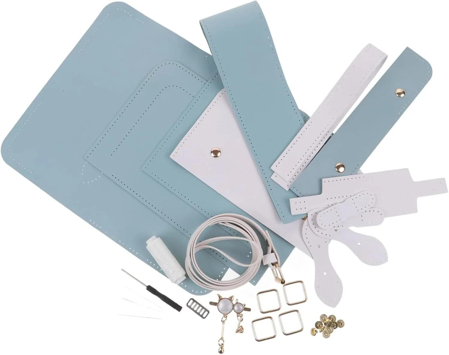 BRIGHTFUFU Crossbody Bag Making Kit Women Bag Making Accessories Handbag Making Kit