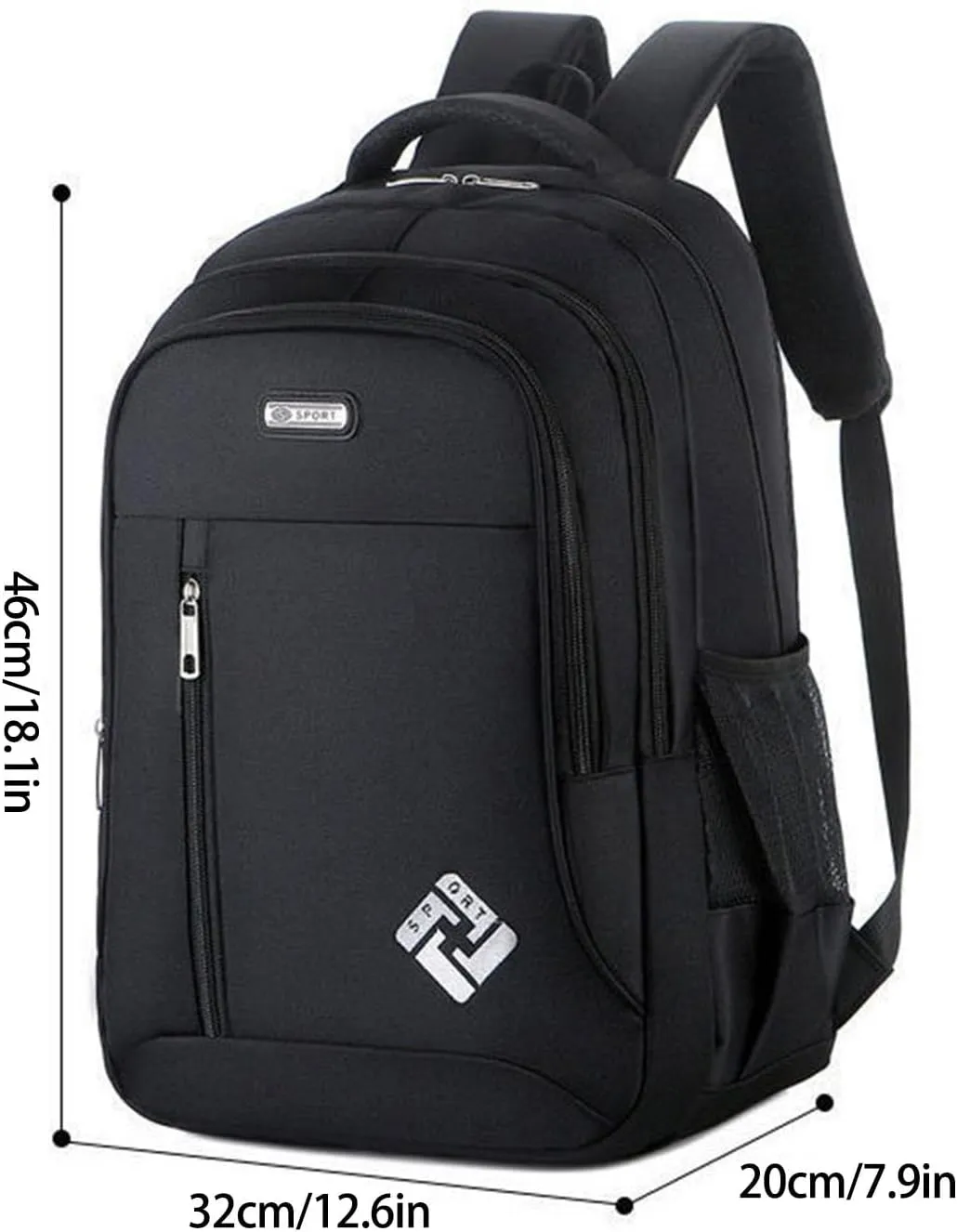 Business Travel Laptop Backpack College Bag Outdoor Rucksack For Men And Student School Computer Bag (Blue, One Size)