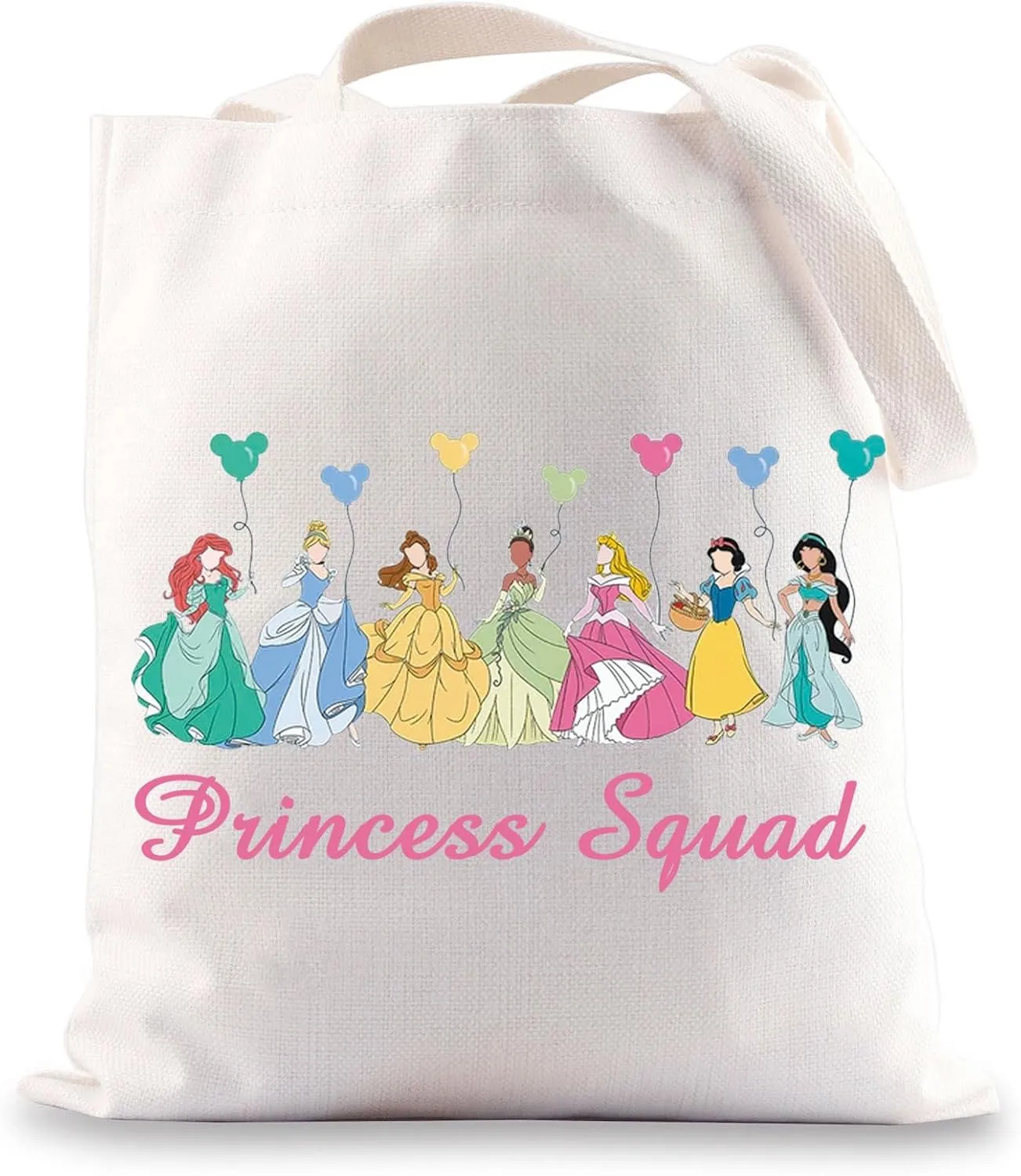 BWWKTOP Princess Squad Cosmetic Makeup Bag Princess Group Gifts Zipper Pouch Bag Princess Merchandise (Princess Squad TG)