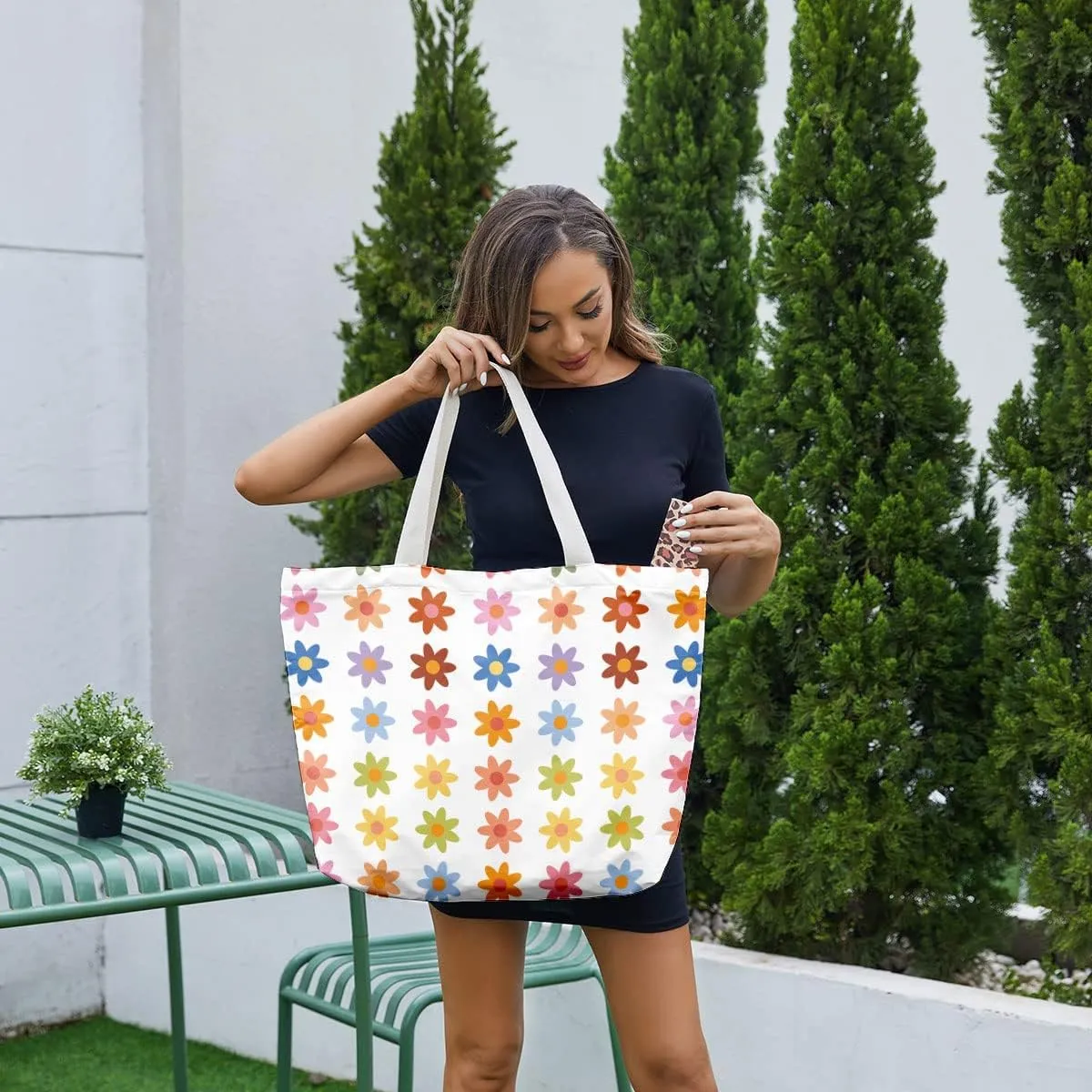 Camping Tote Bag Makeup Bag Camper Accessories for Travel Trailers and RVs