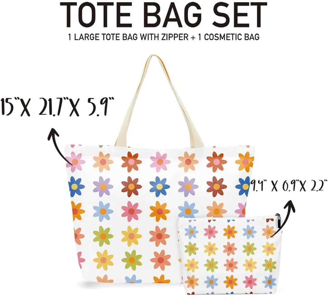 Camping Tote Bag Makeup Bag Camper Accessories for Travel Trailers and RVs