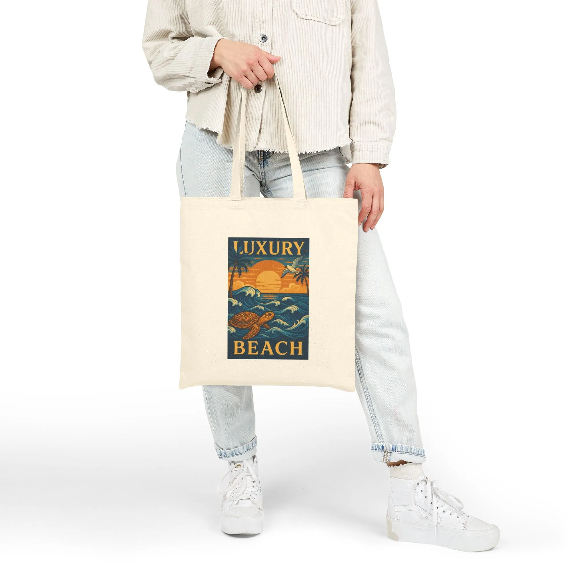 Canvas Tote Bag - Eco-Friendly Cotton Tote for Everyday Adventures