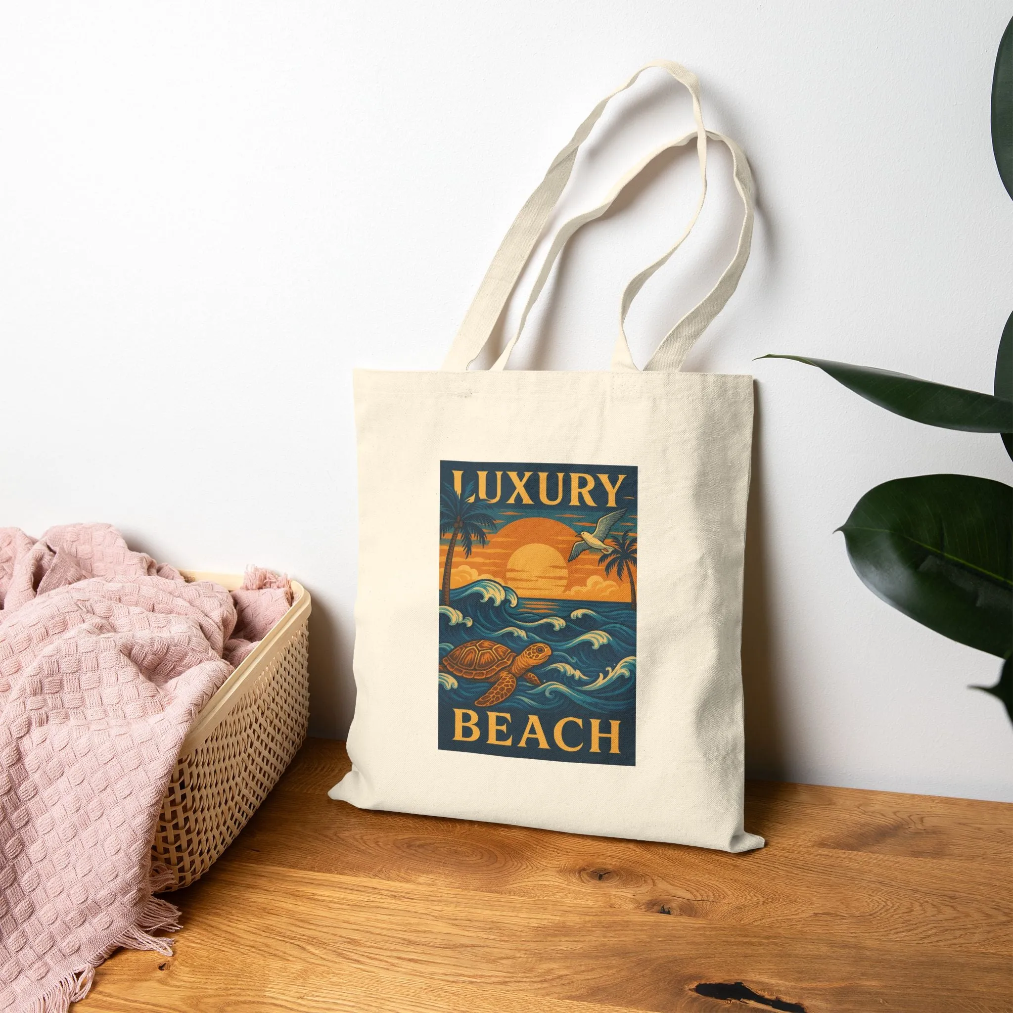 Canvas Tote Bag - Eco-Friendly Cotton Tote for Everyday Adventures