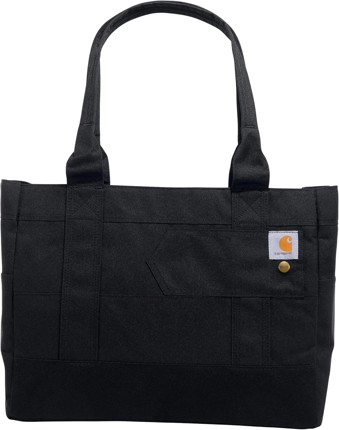 Carhartt Horizontal Zip, Durable Water-Resistant Tote Bag with Zipper Closure