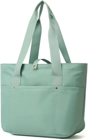Casual Tote Bag for Women Large Shoulder Bag Handbag for Travel Work Foldable Shopping Bag