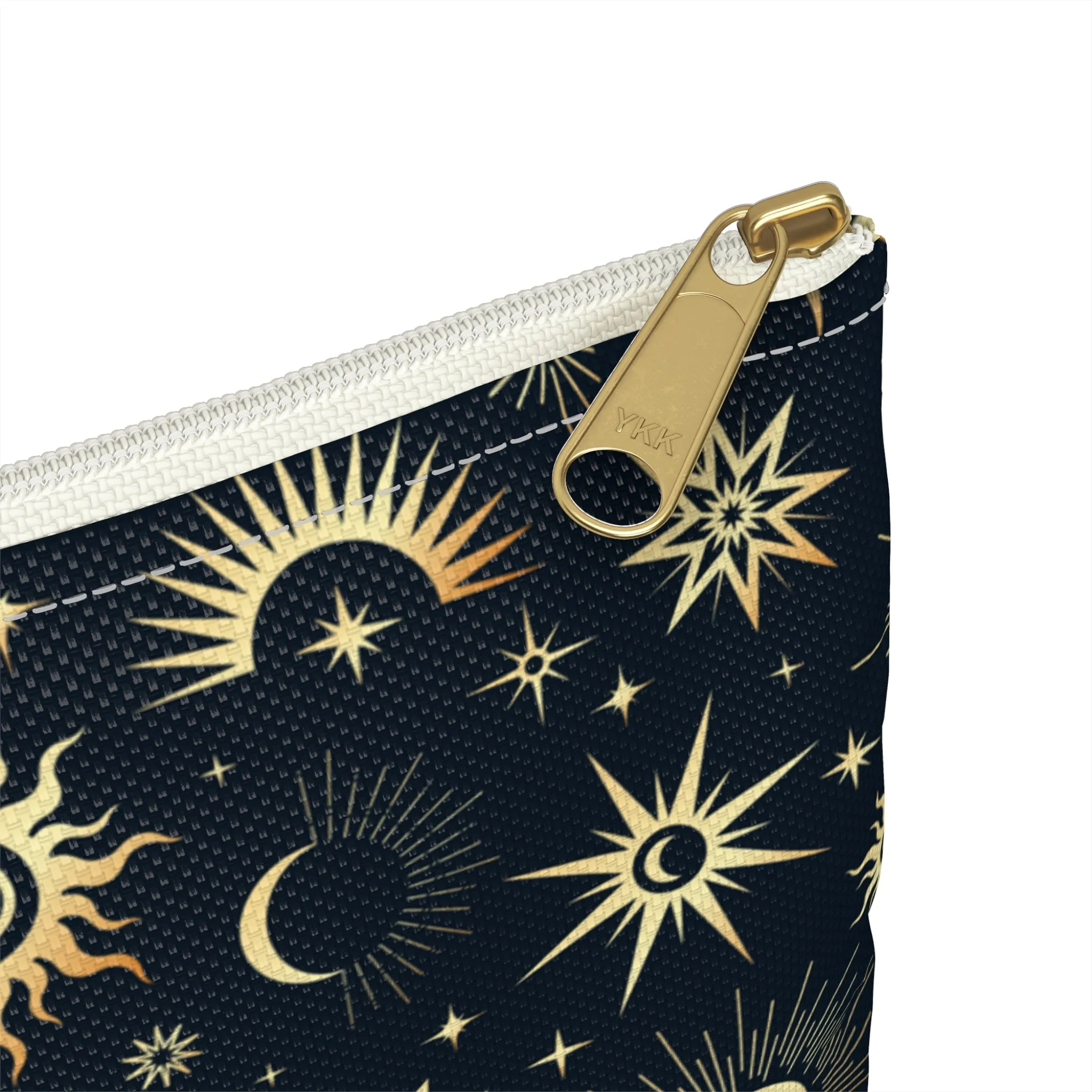 Celestial Pouch. Zipper Accessories Travel Documents Pouch pencil case, cosmetic and travel bags