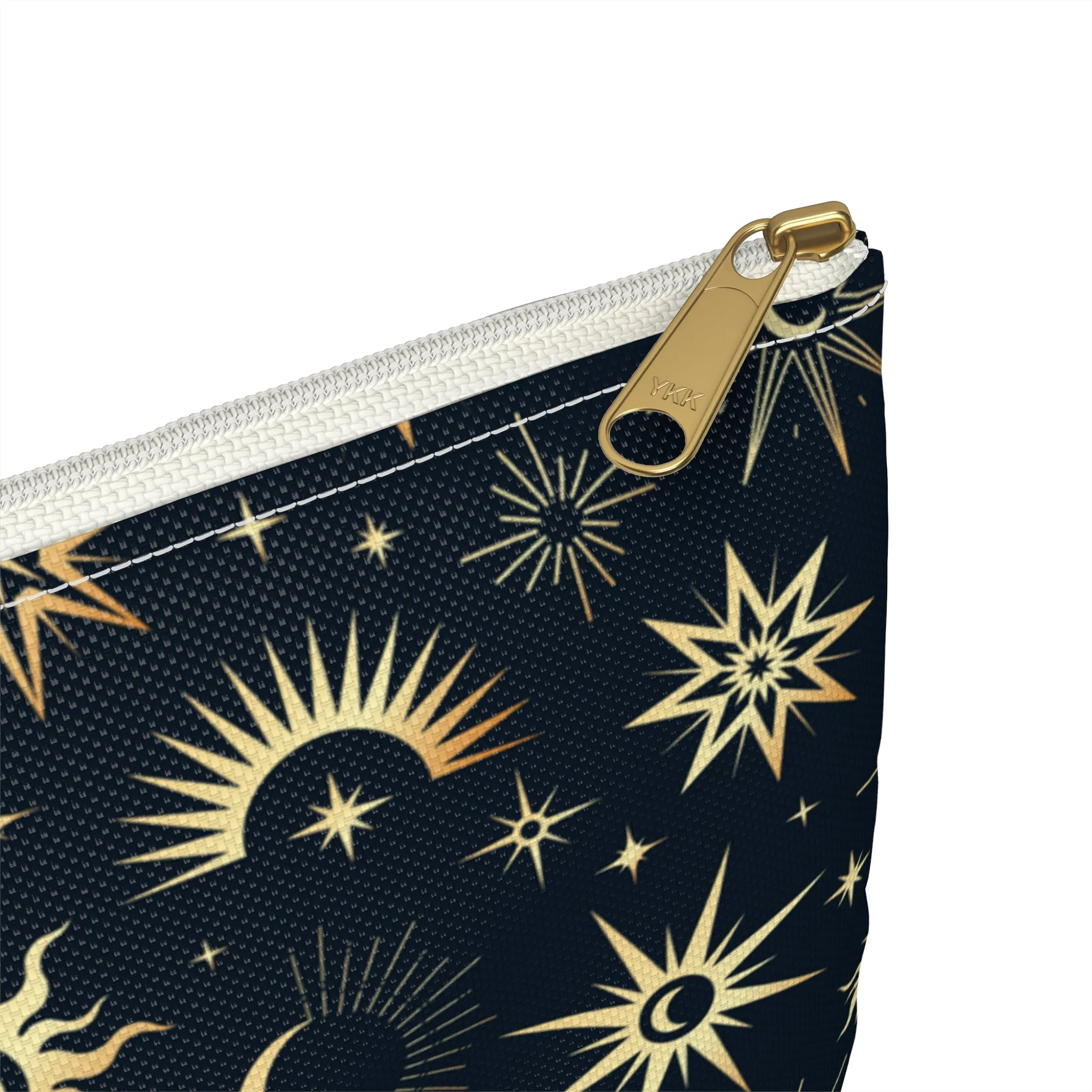 Celestial Pouch. Zipper Accessories Travel Documents Pouch pencil case, cosmetic and travel bags