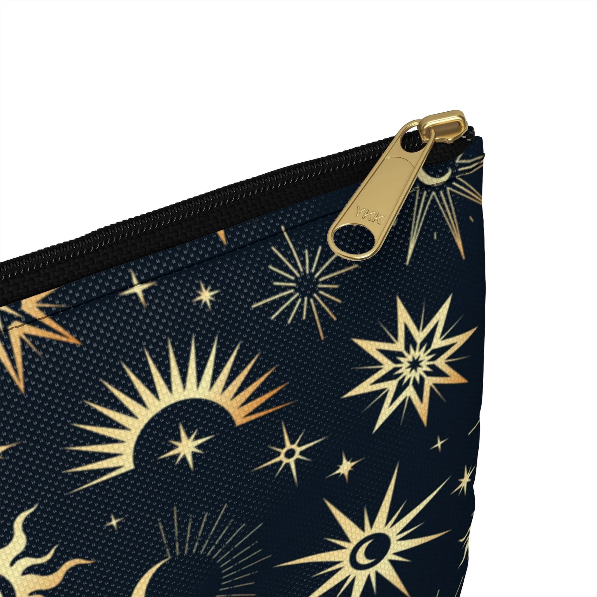 Celestial Pouch. Zipper Accessories Travel Documents Pouch pencil case, cosmetic and travel bags