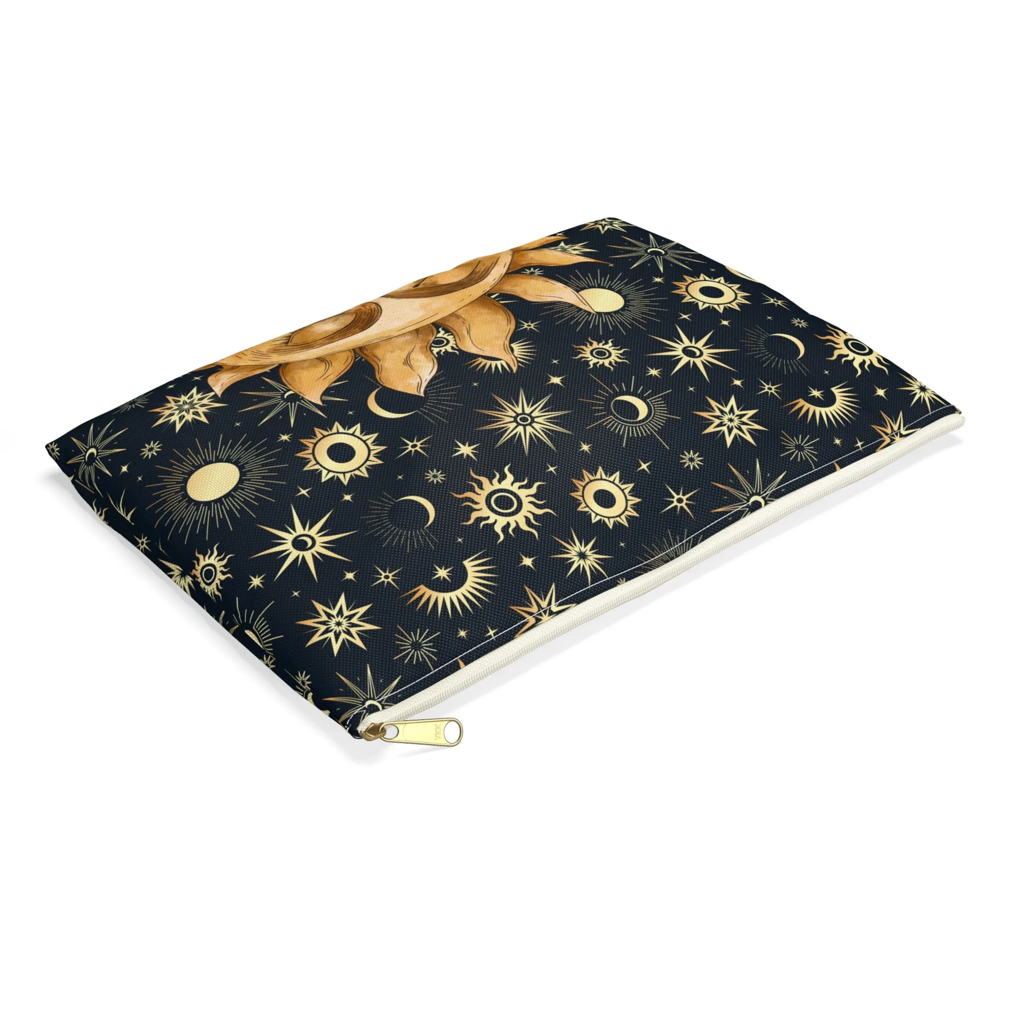 Celestial Pouch. Zipper Accessories Travel Documents Pouch pencil case, cosmetic and travel bags