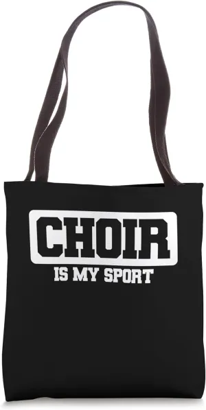 Choir Singing Singers Tote Bag