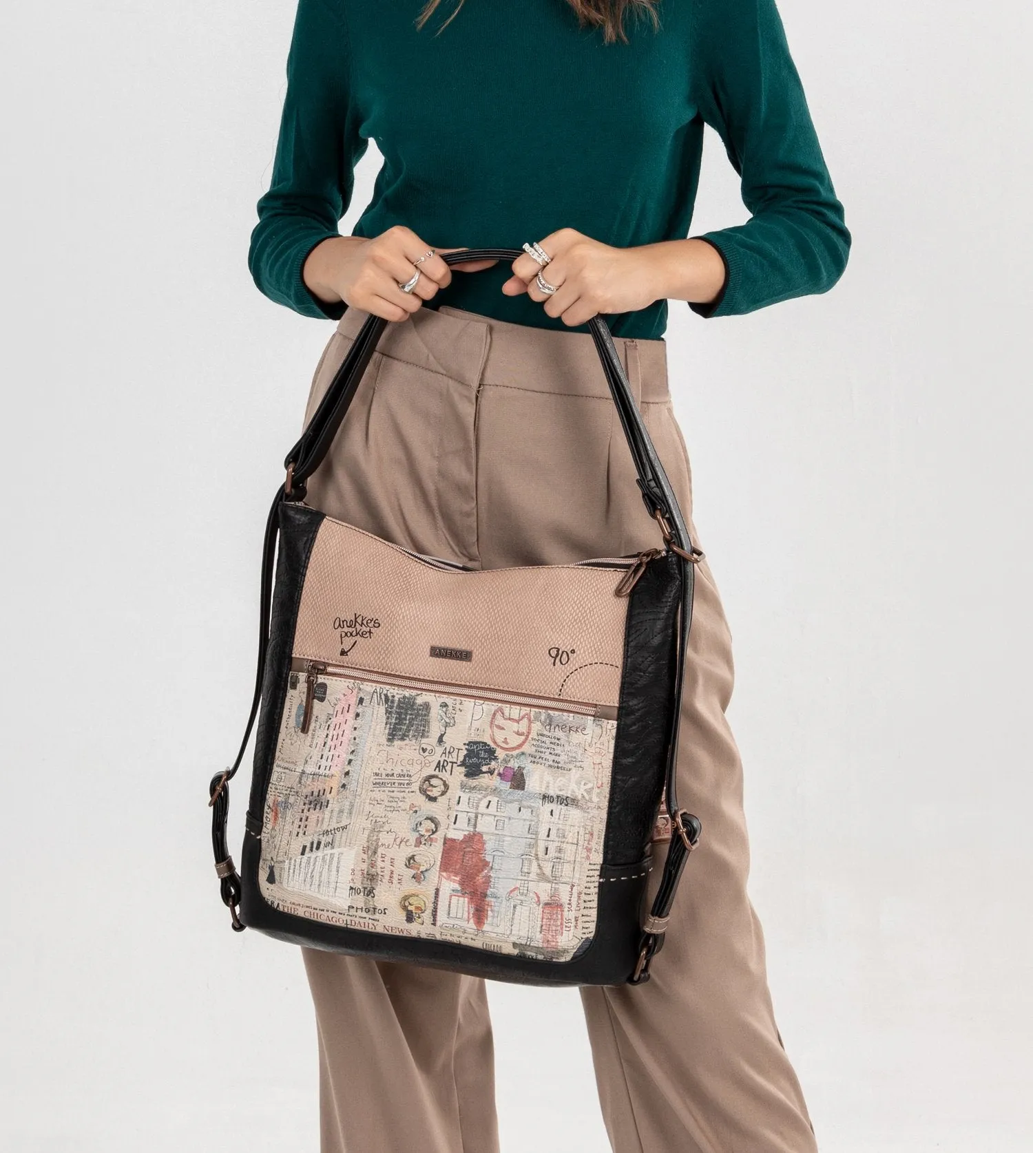 City Moments shoulder bag-backpack