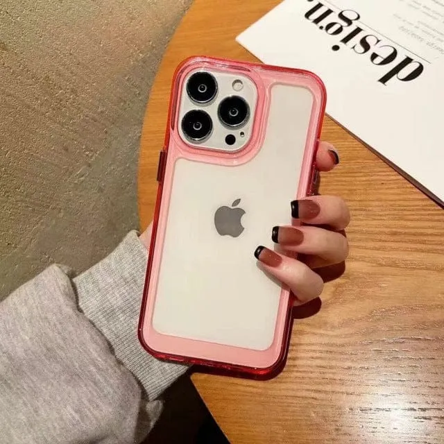 Clear Shockproof Phone Case