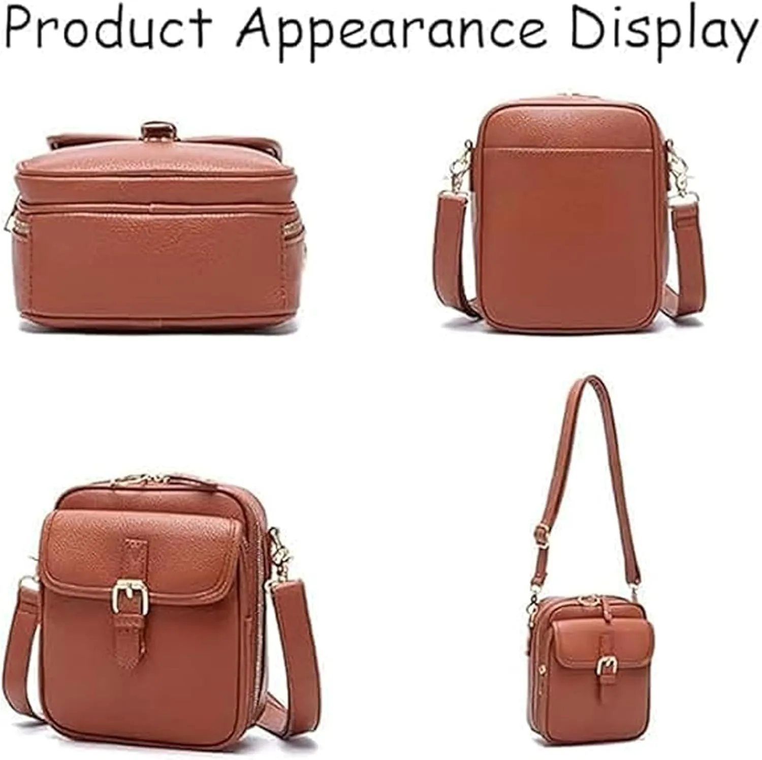 Collaboraten1 Crossbody Leather Bag, Collaborateam Crossbody Bag, Vintage Double Layer Large Capacity Shoulder Bags