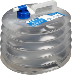 Collapsible Water Tank Outdoor Water Holder Pe Material Adjustable Spigot for Camping Hiking