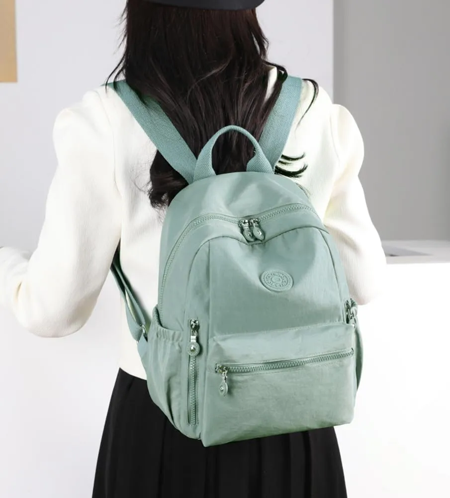 Collsants Backpack Purse for Women Mini Backpack Small Backpack Purse Casual Daypack for Women(light green)