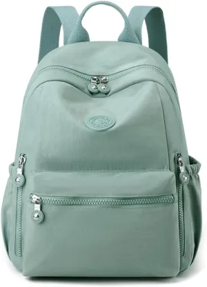 Collsants Backpack Purse for Women Mini Backpack Small Backpack Purse Casual Daypack for Women(light green)