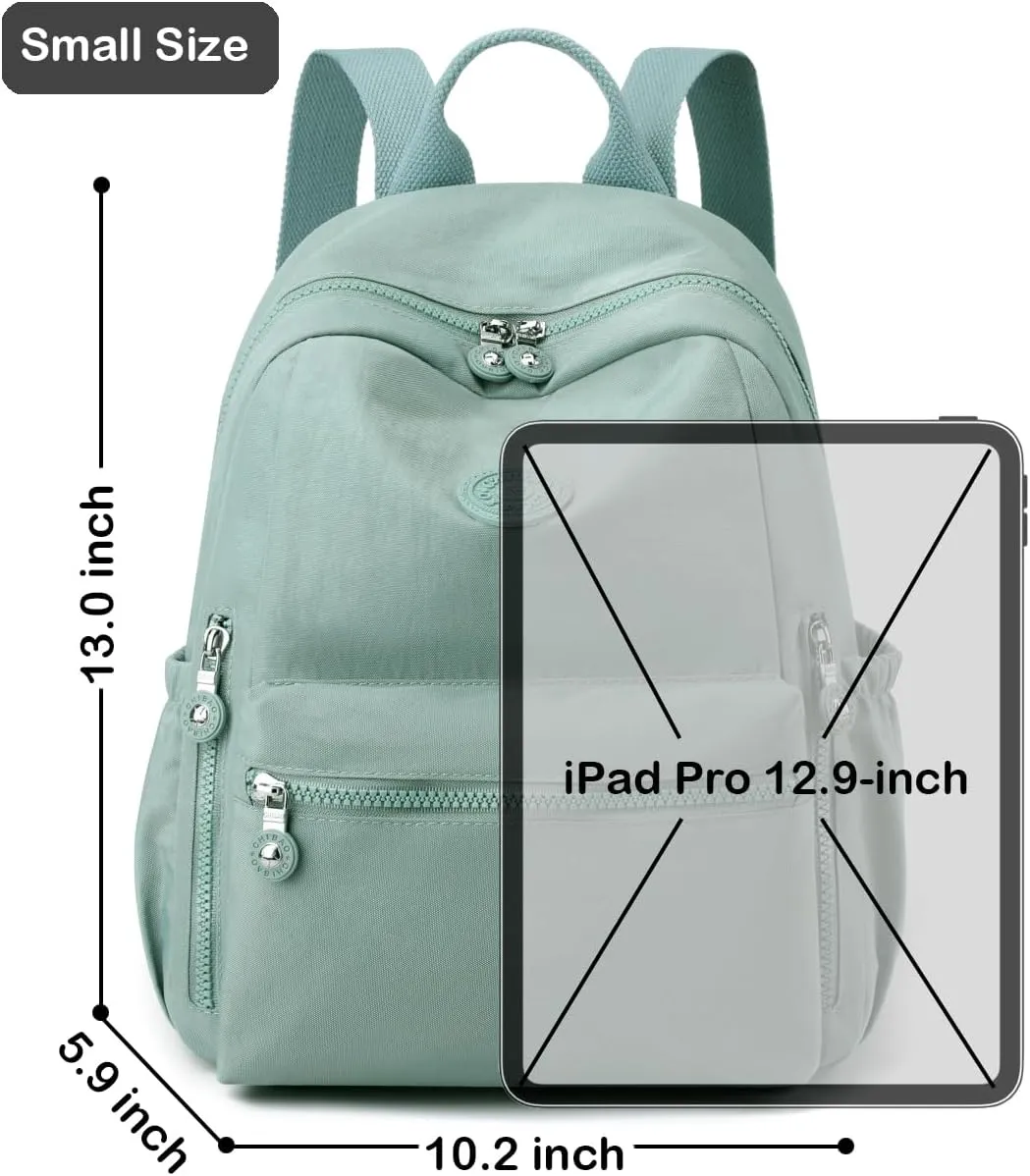 Collsants Backpack Purse for Women Mini Backpack Small Backpack Purse Casual Daypack for Women(light green)
