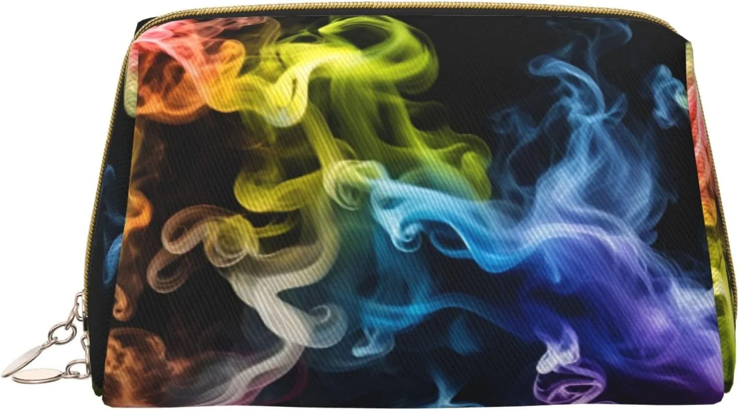 Colorful Smoke Toiletry Pouch, Travel-Friendly Makeup Organizer For Makeup Brushes, Lipsticks