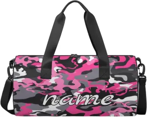 Cool Camo Custom Duffel Bags Weekender Bags Custom Sport Duffel Bag Carry on Overnight Weekender Bag