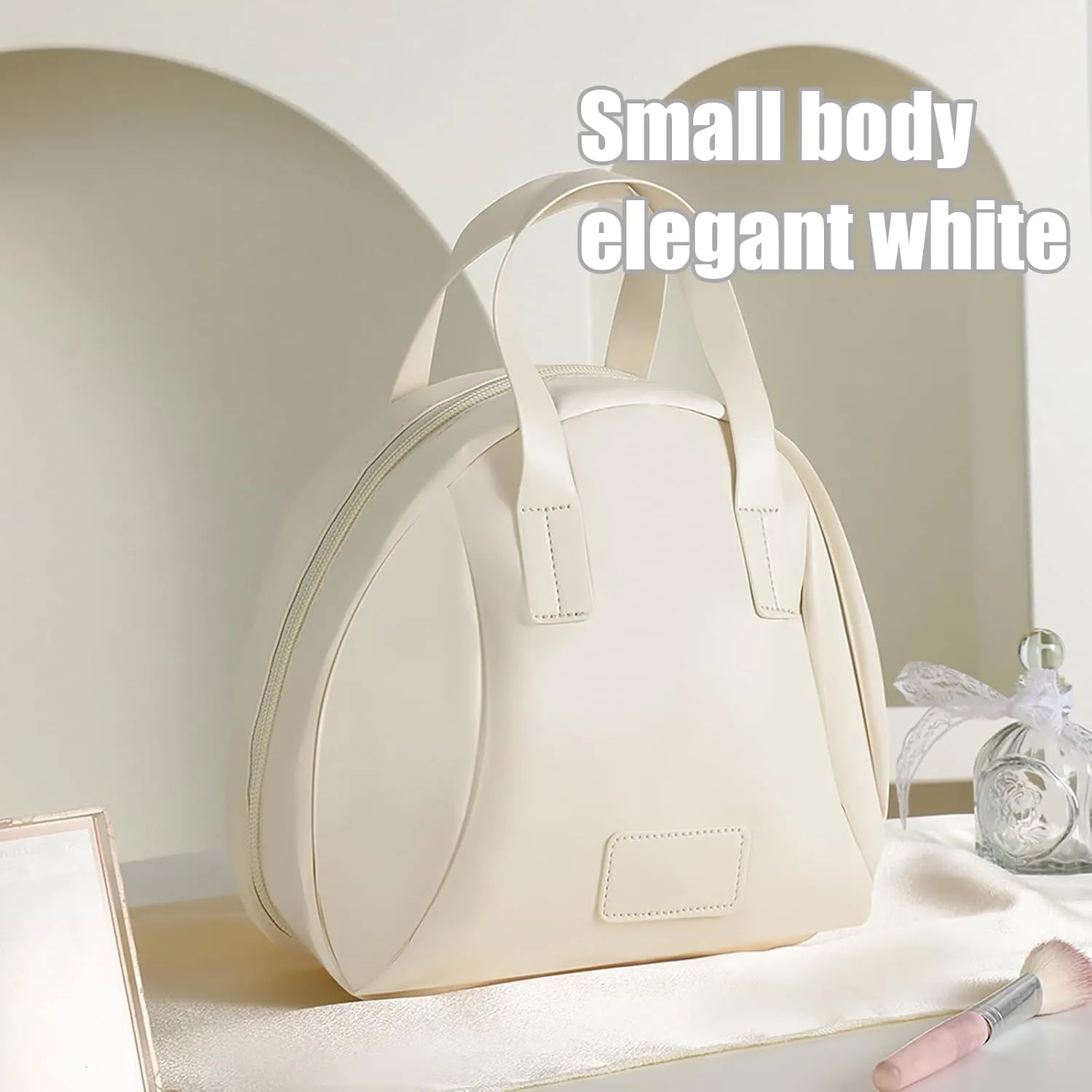 Cosmetic Bag, Multi-layered Shell-Shaped Cosmetic Bag, Travel Makeup Bag, Large Capacity Cosmetic Bags