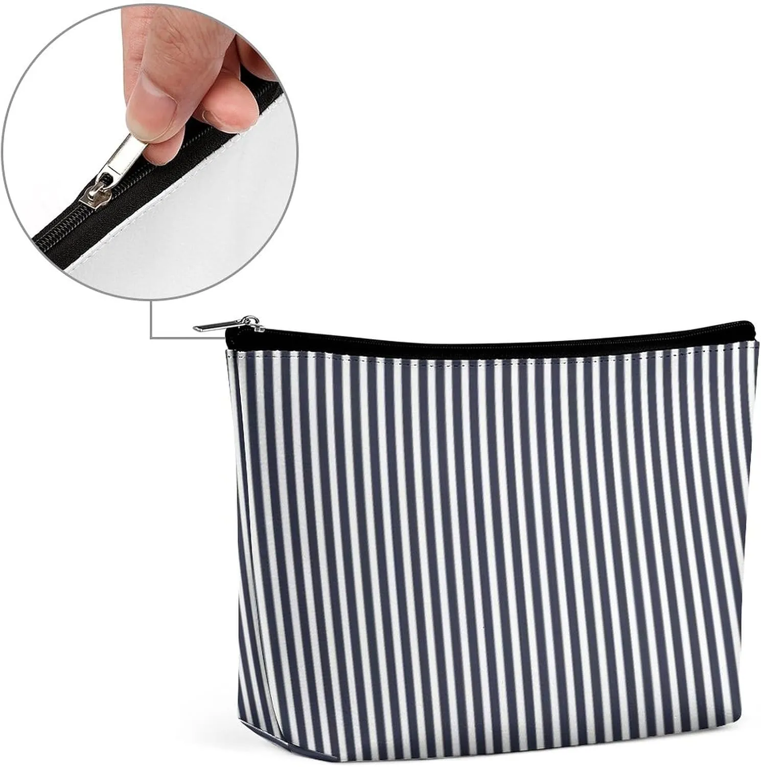 Cosmetic Bag, Travel Portable Makeup Bag for Purse Pouch Beauty Zipper Organizer Toiletry Bag for Women