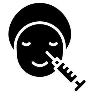 Cosmetic Procedure Glyph Icon