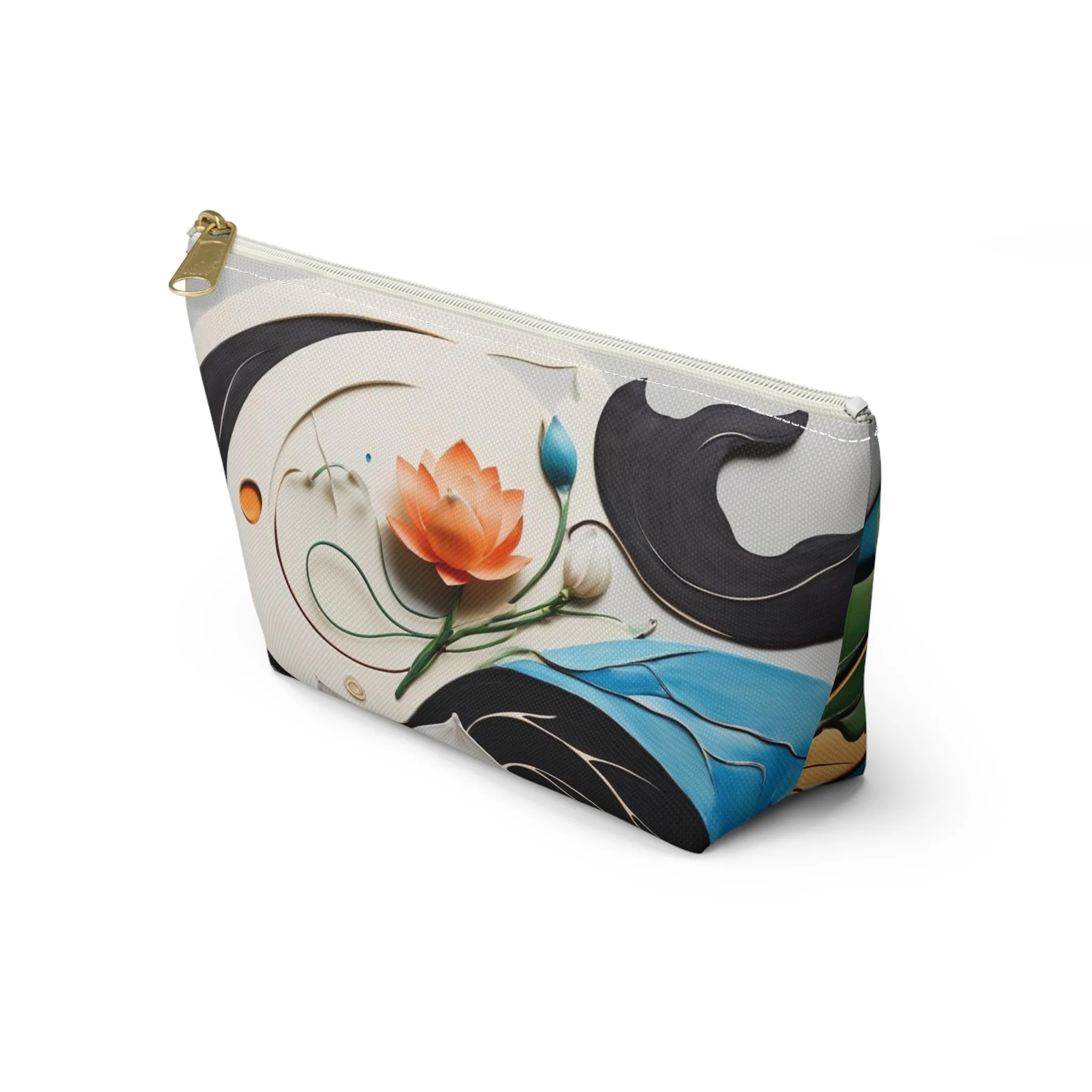 Creative and Captivating Accessory Pouch w T-bottom