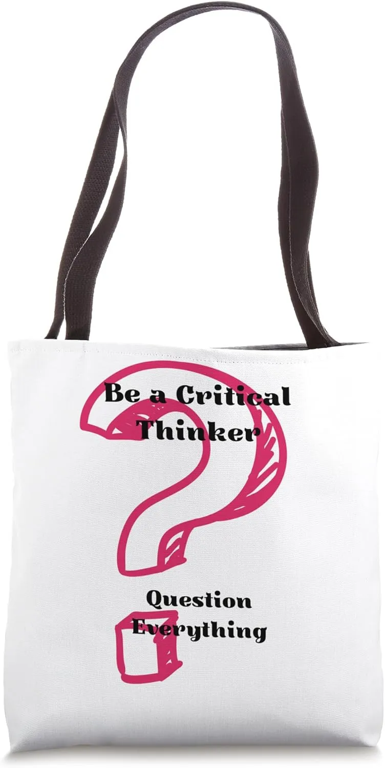 Critical thinker Tote Bag
