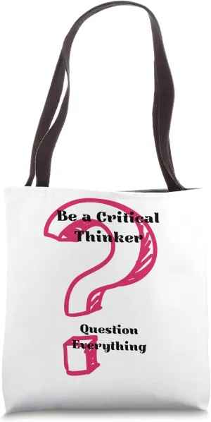 Critical thinker Tote Bag