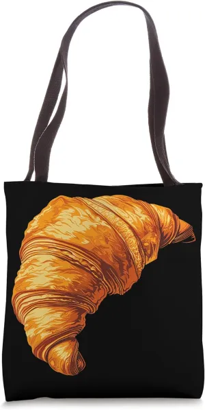Croissant Vector Deco Tote Bag