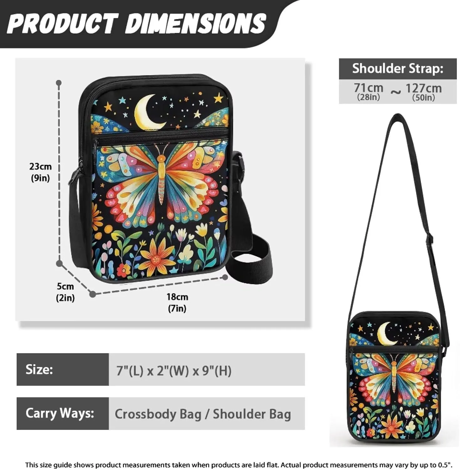 Crossbody Messenger Bags for Women Cell Phone Purse Wallet Adjustable Strap