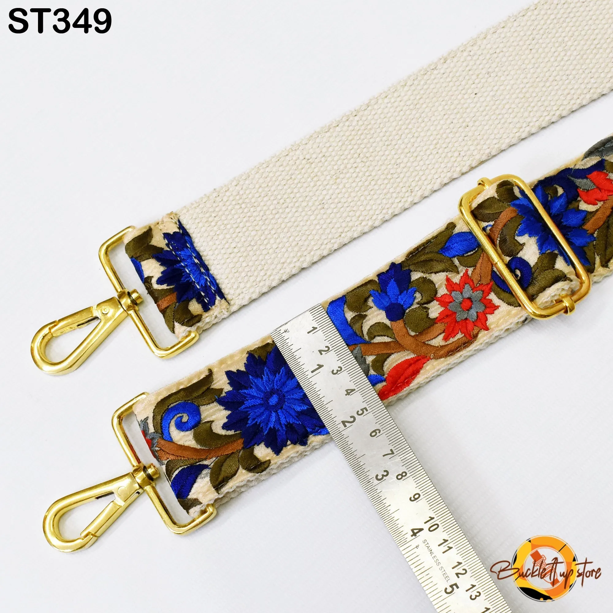 Crossbody Strap for Purses Handbag Embroidered Purse Strap Boho Bag Strap Floral Embroidery Replacement Strap Boho Guitar Strap Gift for her
