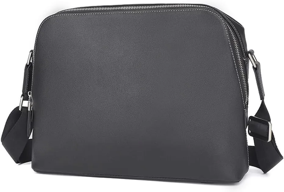 CSCDD Messenger Bag Shoulder Bag Horizontal Cowhide Crossbody Bag For Men