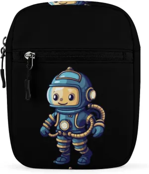 Deep Sea Diver Small Crossbody Bag Mini Shoulder Bag Purse Travel Passport Wallet Bag for Women Men