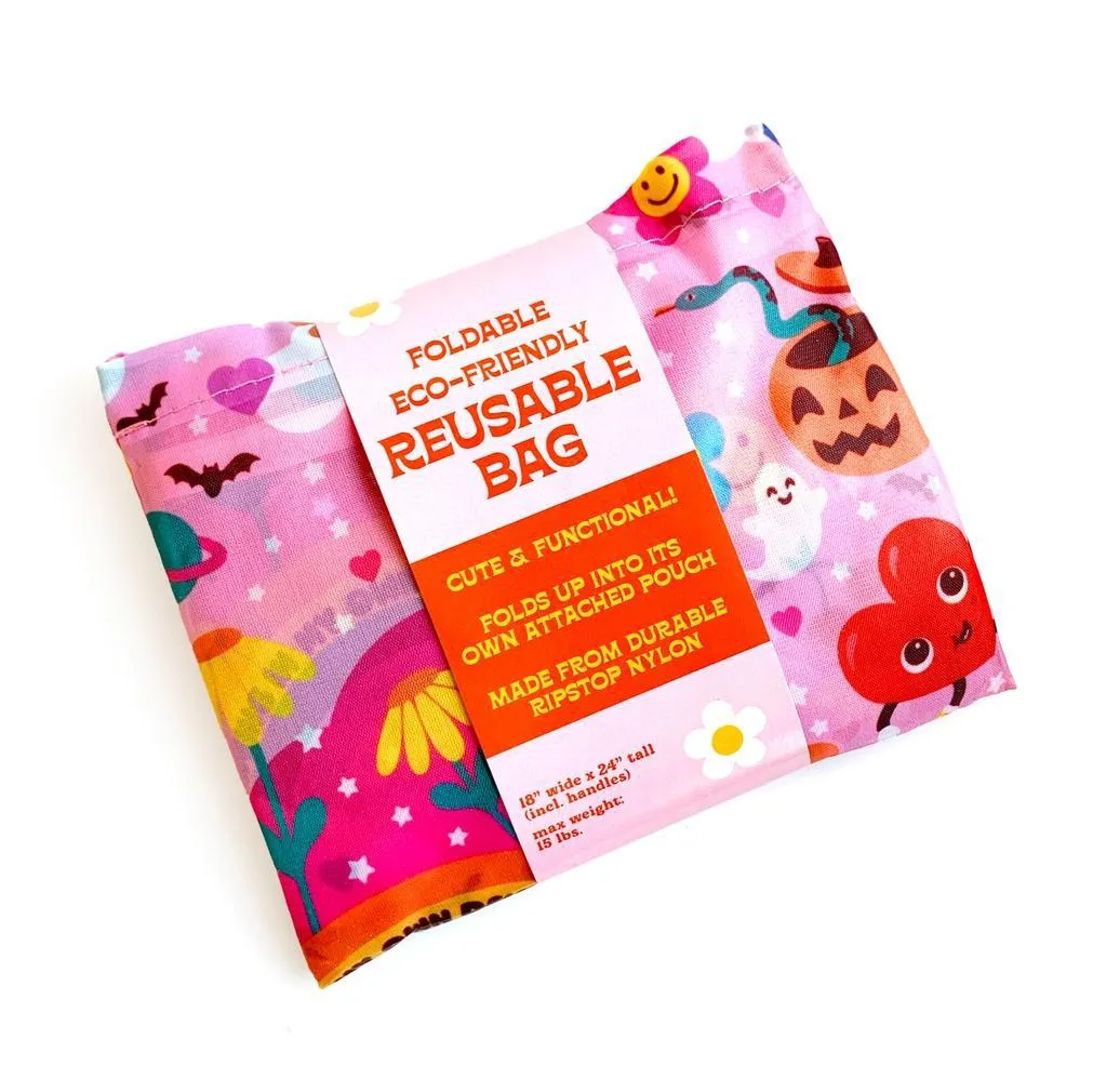 Delusional World Reusable Tote Bag