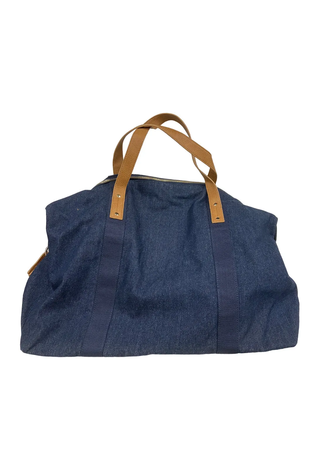Denim Blue Weekender Bag