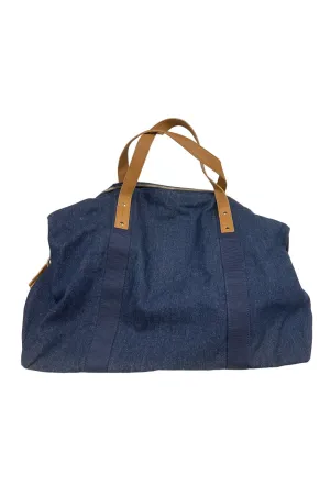 Denim Blue Weekender Bag
