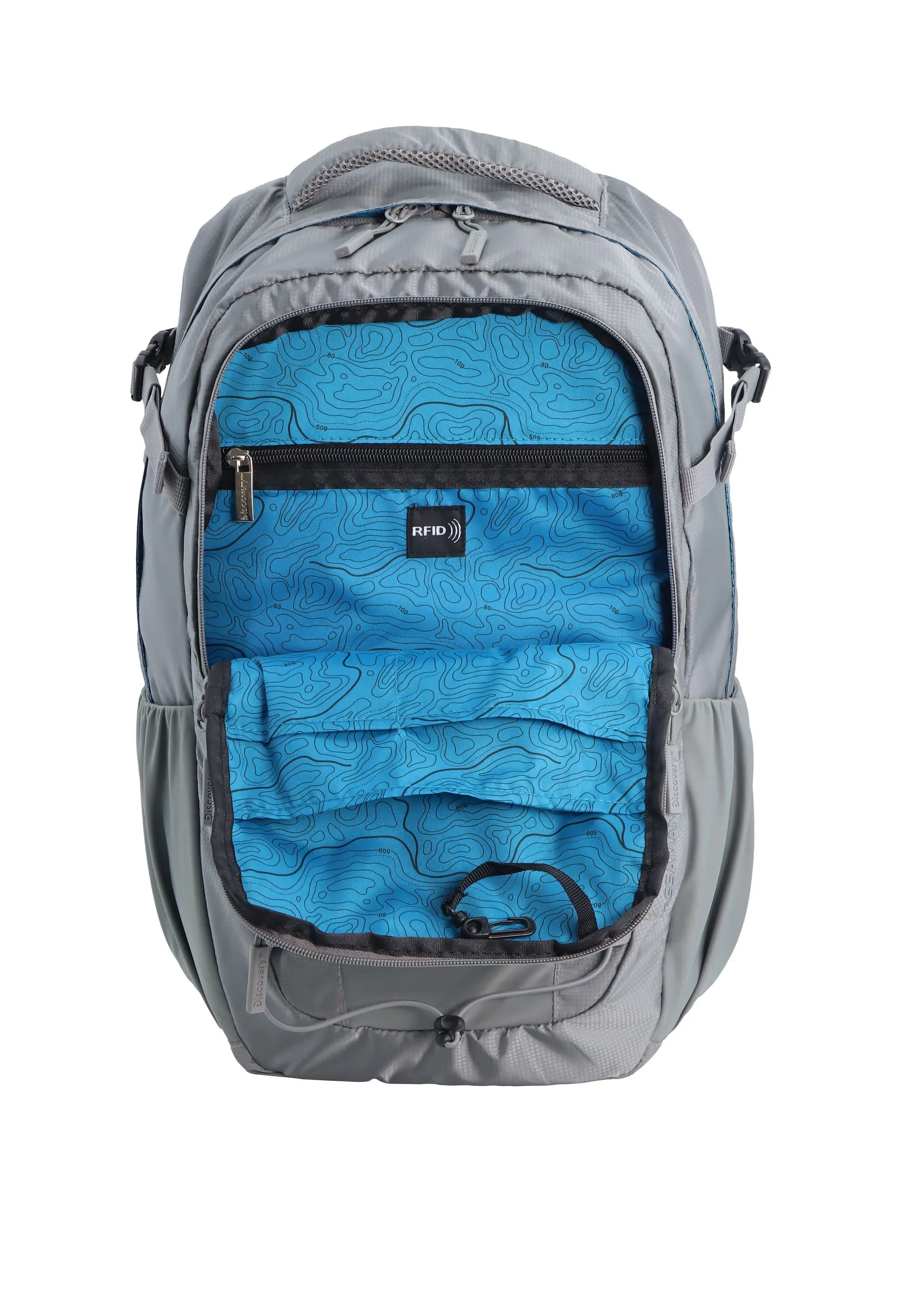 Discovery Outdoor Backpack  / School Backpack - D00613 Grey