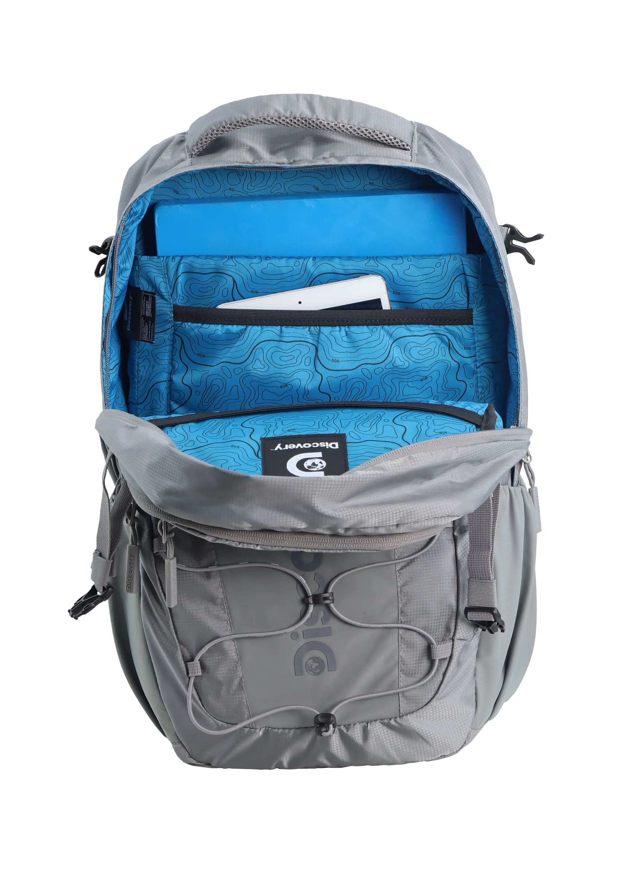 Discovery Outdoor Backpack  / School Backpack - D00613 Grey