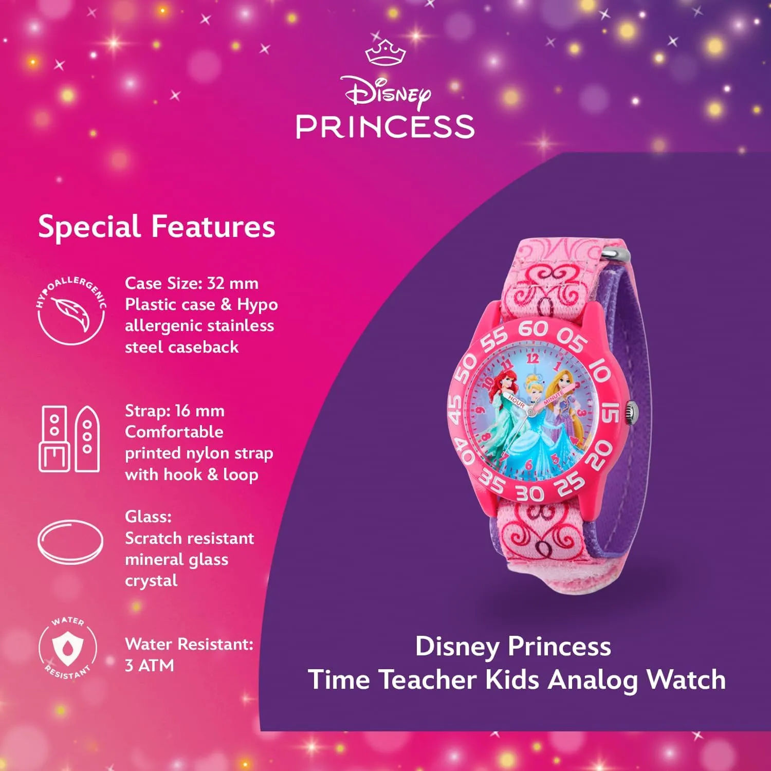 DISNEY Princess Watch for Girls