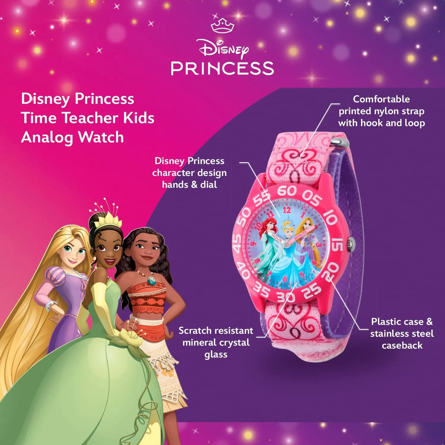 DISNEY Princess Watch for Girls
