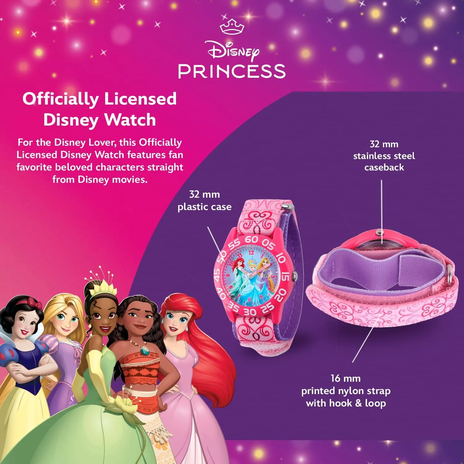 DISNEY Princess Watch for Girls