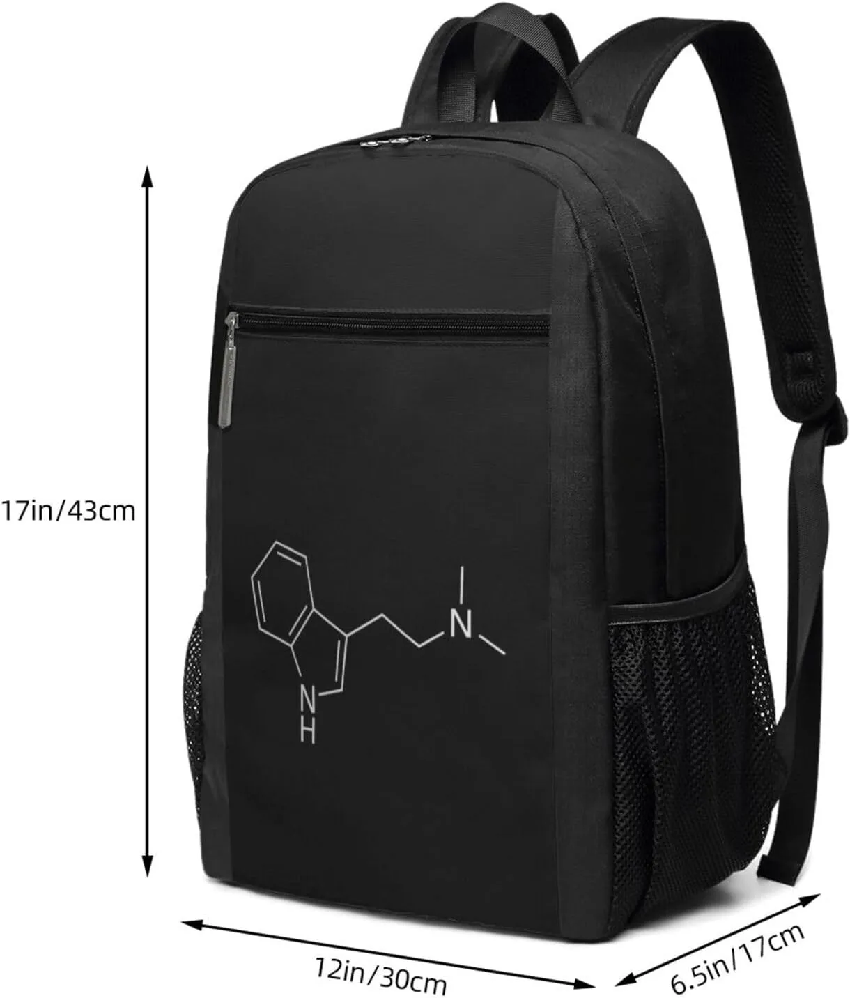 Dmt Molecule Backpack 17 Inch For Travel Laptops Backpack
