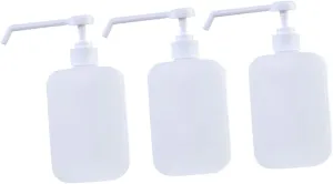 DOITOOL 3pcs Plastic Bottle Pole Long Mist Supplies Light Home Empty Avoid Portable Storage Spray Reliable